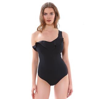 Freya-Swim-Remix-Black-Frill-One-Piece-Swimsuit-AS3949BLK-Front