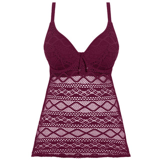 Freya-Swim-Sundance-Black-Cherry-Tankini-Swim-Top-AS3972BCH