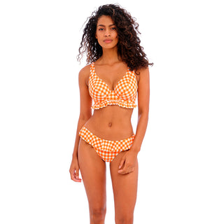 Freya-Swimwear-Check-In-Zest-Orange-High-Apex-Bikini-Top-AS201913ZET-Italini-Brief-AS201984ZET