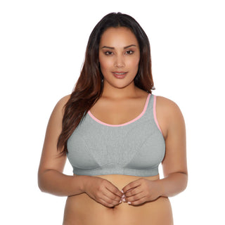 Goddess-Lingerie-Gray-Heather-Soft-Cup-Sports-Bra-GD6911GRR