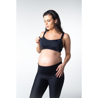Hotmilk-Maternity-Balance-Sports-Bra-Black-Clasp-BSPB-Front