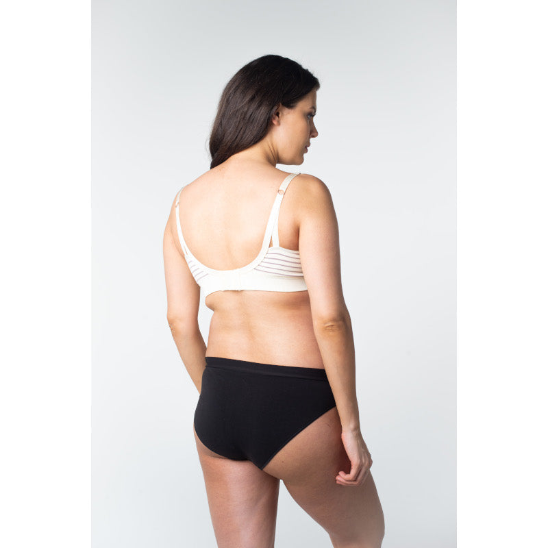 Hotmilk Show Off Wire-free Nursing & Maternity Bra - Ivory - Curvy