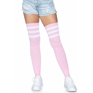 Leg-Avenue-Athletic-Stripe-Over-Knee-Thigh-Highs-Light-Pink-6605