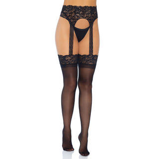 Leg-Avenue-Lace-Top-Garterbelt-Stocking-Black-1782