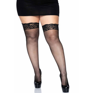 Leg-Avenue-Stay-Up-Micro-Fishnet-Thigh-Highs-Plus-Size-Black-9984