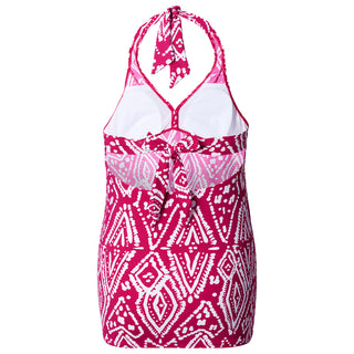 Noppies-Mallorca-Pink-White-Maternity-Pregnancy-Tankini-Swimsuit-63925-Back