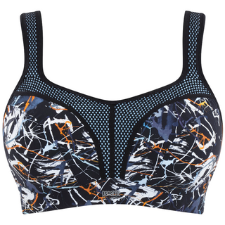 CHAMPION DOUBLE DRY ABSOLUTE WORKOUT II SPORTS BRA BLUE #6715 X