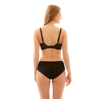 Panache-Lingerie-Jasmine-Black-Balconette-Bra-6951-Brief-6955-Back