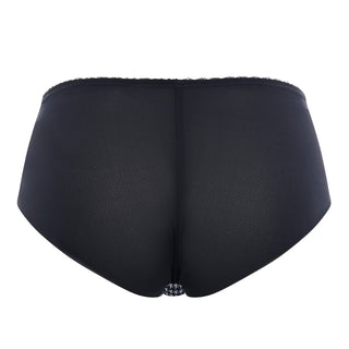 Panache-Lingerie-Jasmine-Dogtooth-Blue-Brief-Panty-6955-Back