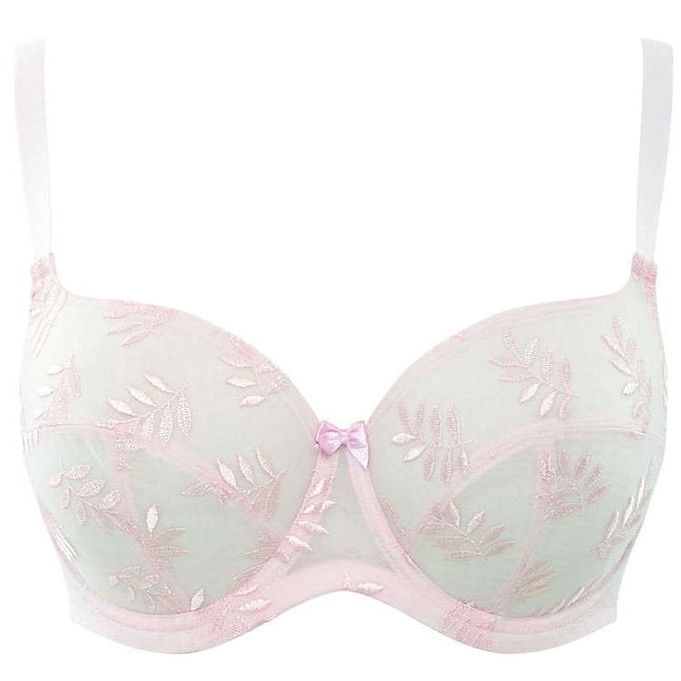 Panache Tango Plunge Bra - Non-Padded, Sheer Lingerie With Underwire, Adjustable Straps, Hook & Eye Closure