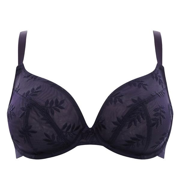 Panache Tango Bra Plunge Navy Blue, 3256