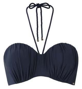 Panache-Swim-Marina-Bandeau-Halter-Top-Sapphire-SW0833-Front