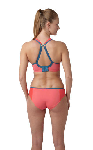 Panache-Underwired-Sports-Bra-Coral-Grey-5021-Brief-7342-Back