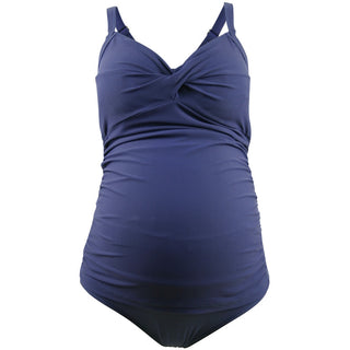 Rosewater-Cake-Frappe-Navy-Blue-Maternity-Tankini-Swimsuit-40505525