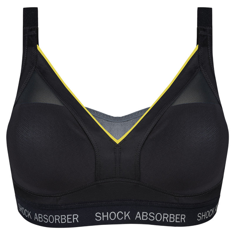 SHOCK ABSORBER White Active D+ Max Support Sports Bra, US 34F, UK