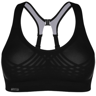 Shock-Absorber-Ultimate-Fly-Black-Grey-Sports-Bra-S02Y305X-Front