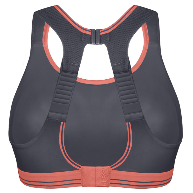 Shock Absorber Sports Bra Ultimate Run Grey Coral, S50440C9