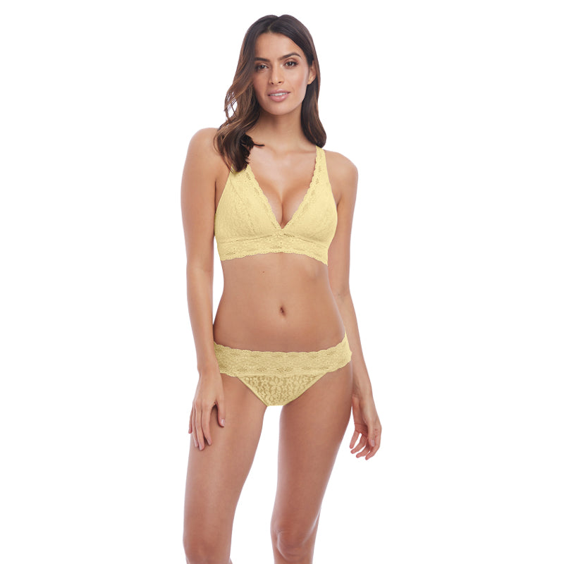 Wacoal Halo Lace Lemon Underwire Bra, Wacoal