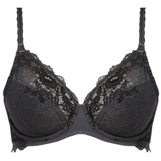 Wacoal-Lingerie-Lace-Perfection-Charcoal-Grey-Average-Wire-Bra-WE135002CHL