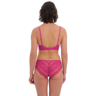 Wacoal-Ravissant-Orchid-Flower-Pink-Balcony-Bra-WE600506ORR-Brief-WE600555ORR-Back