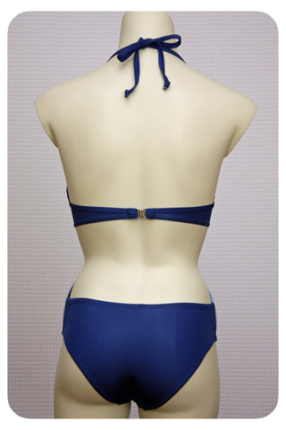 Indigo monokini swimsuit - Back